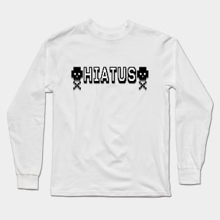 Black and White Hiatus Long Sleeve T-Shirt